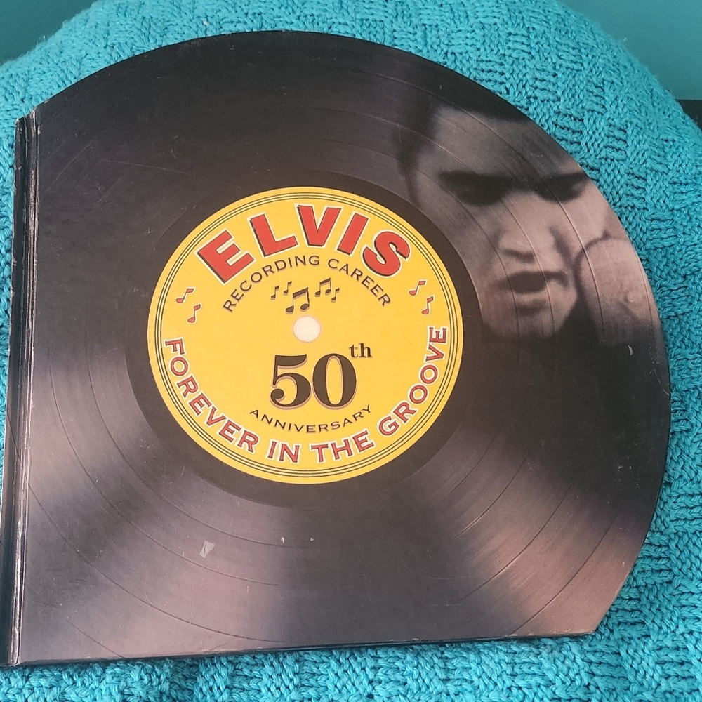 Vintage Elvis Recording Career 50th Anniversary "Forever In The Groove" Book